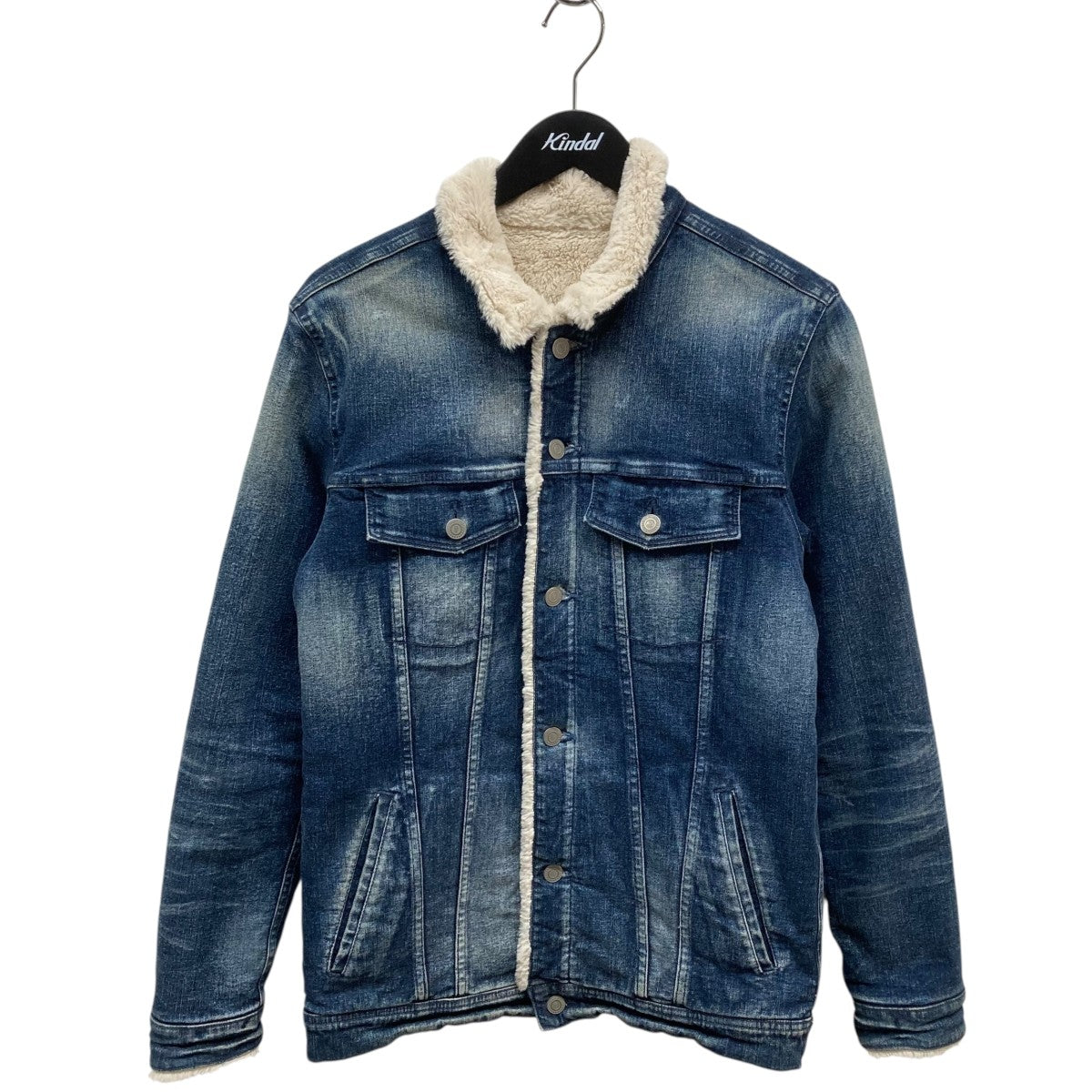 LEON掲載 RESOUND CLOTHINGファーストレッチデニムGジャン 1 リサウンドクロージング RESOUND CLOTHING BARTLOZZ FUR STRETCH