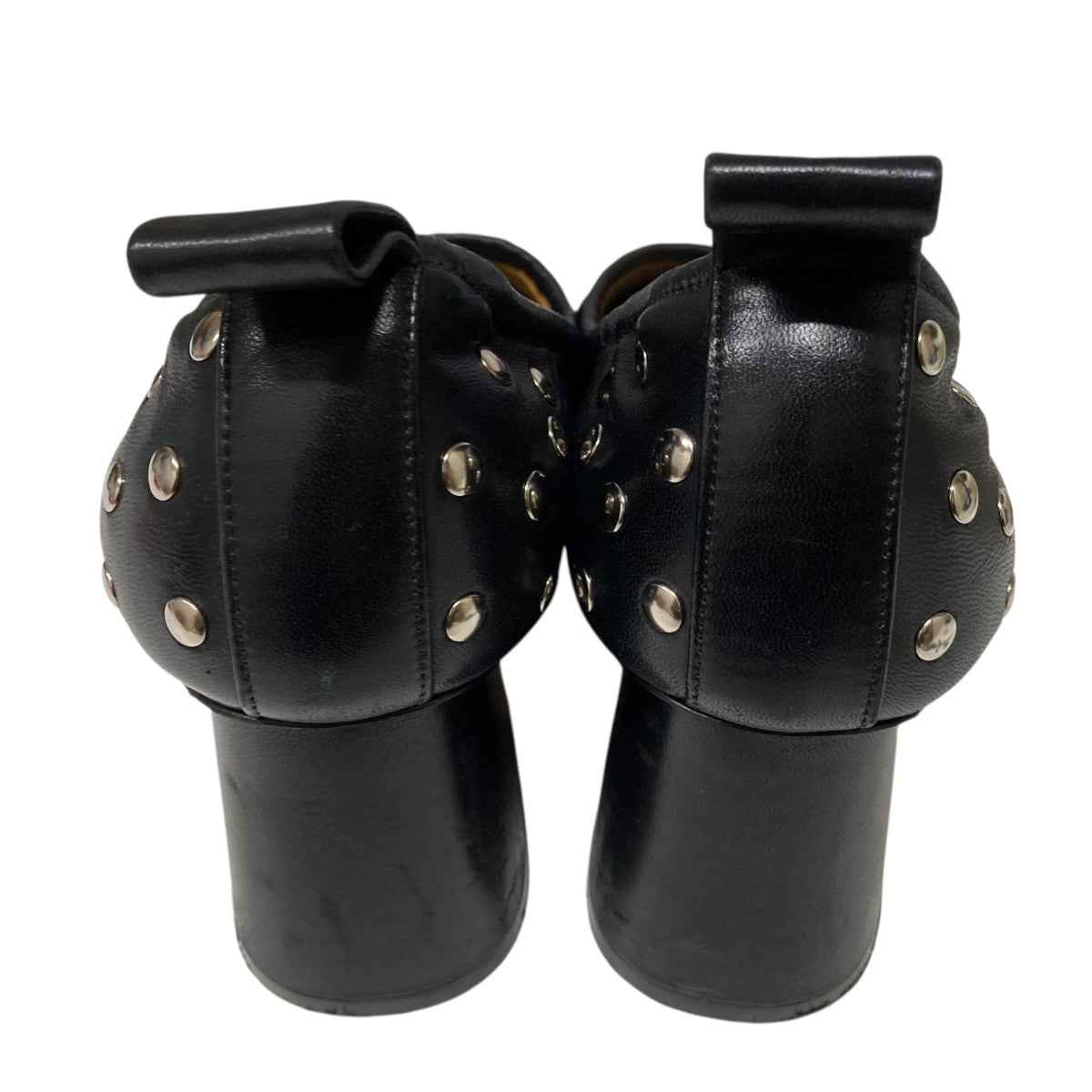 CELINE(セリーヌ) フィービー期 スタッズバレーシューズヒールパンプス