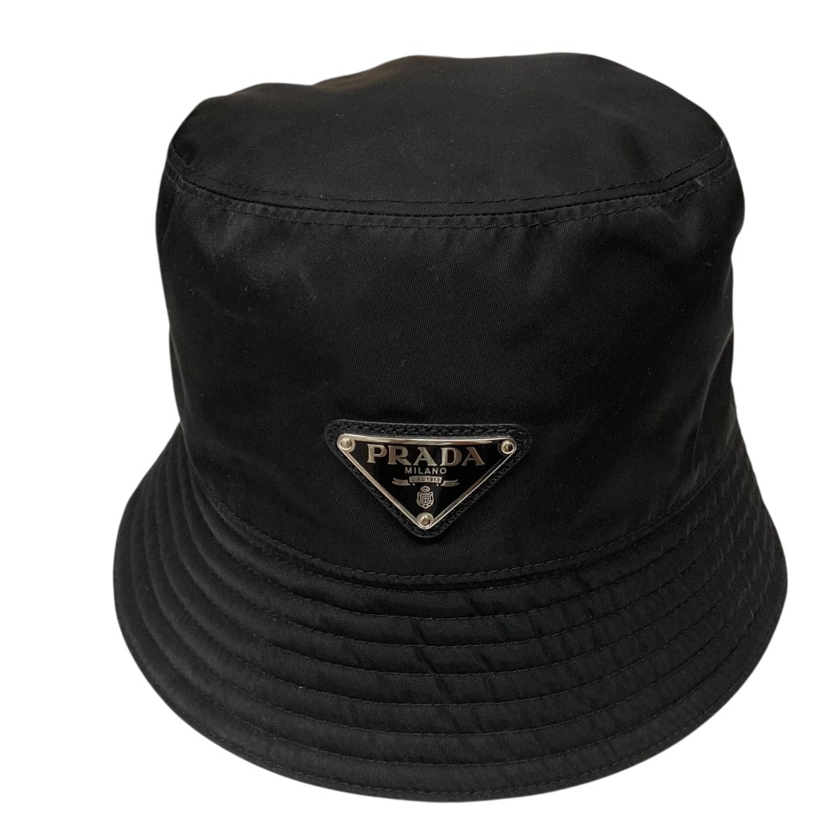 プラダのキャップ PRADA(プラダ) ウールキャップ 34767 ブラック サイズ M｜【公式
