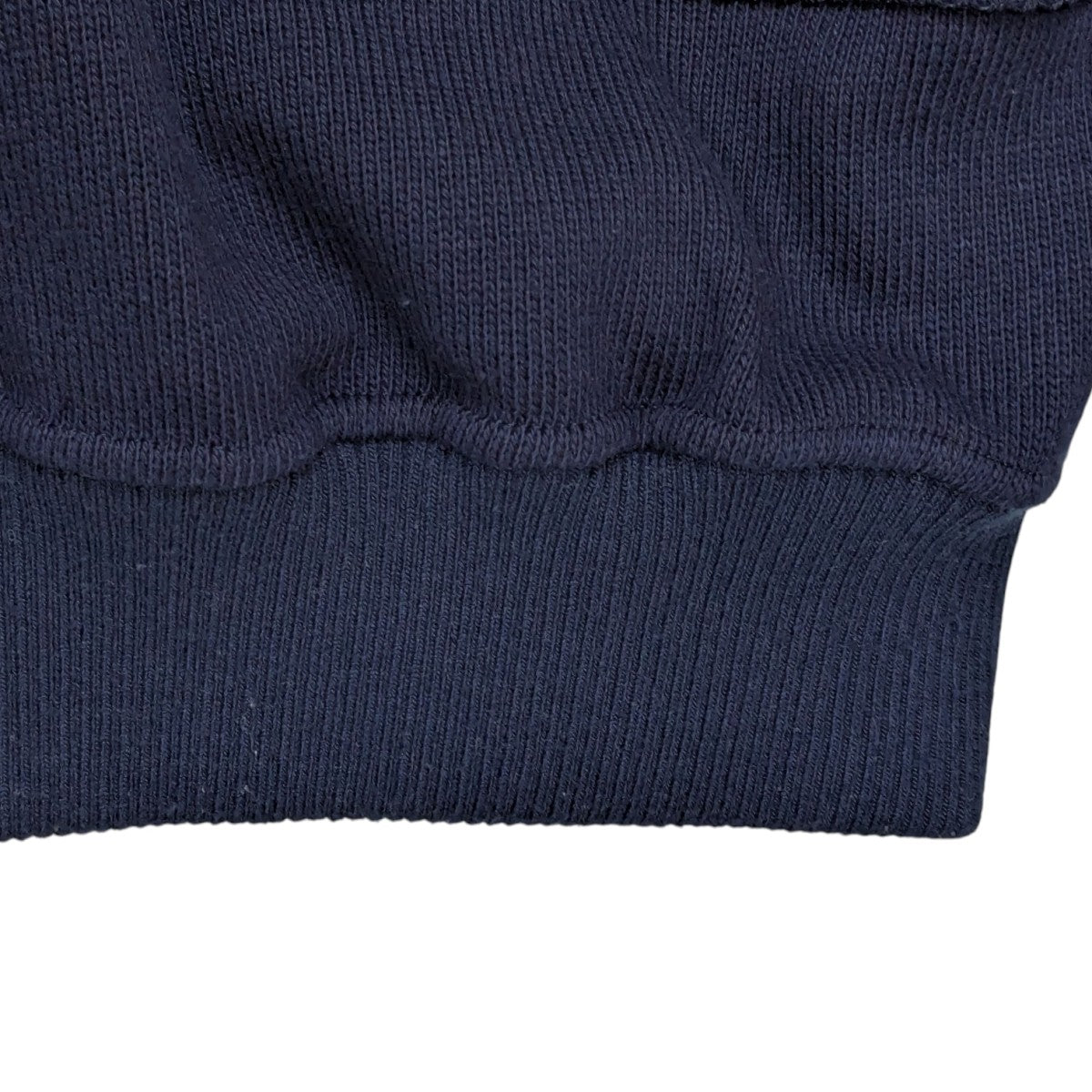Courreges クレージュ トレーナー 長袖 グレー　サイズ11  Lサイズ courreges クレージュ ショルダースナップ ロゴ刺繍 リブニット