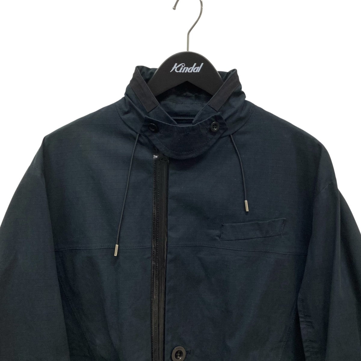 極美品 16SS◎sacai コーチジャケット ナイロン切り替え ドロスト M wine-king_2777100000131423