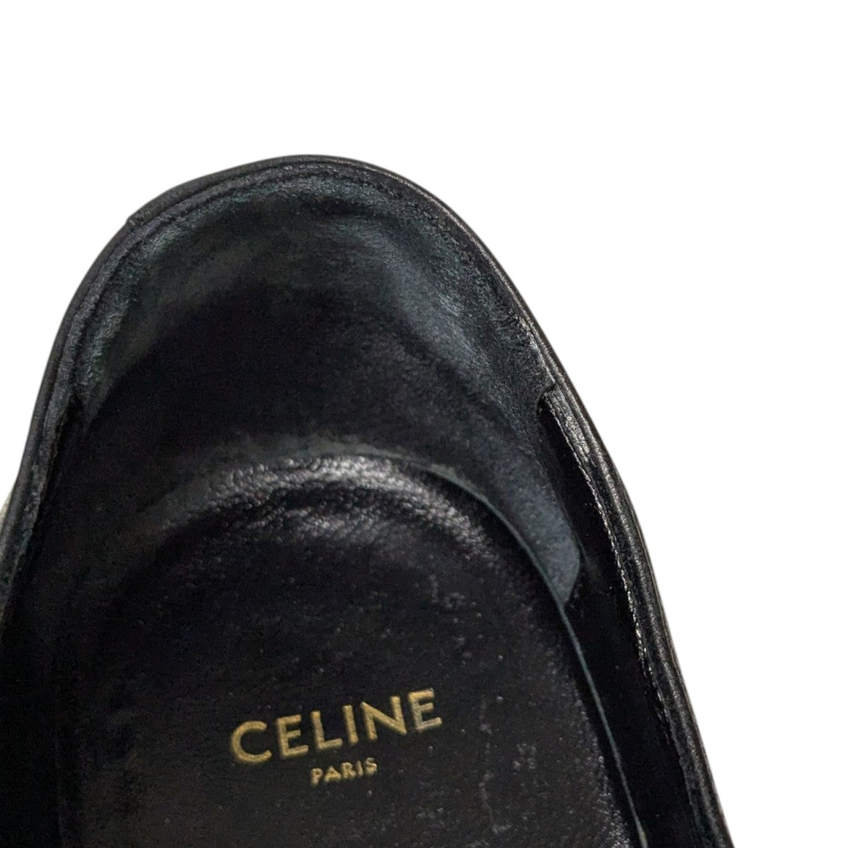 CELINE(セリーヌ) CREEPERS buckle creeperレザーシューズ