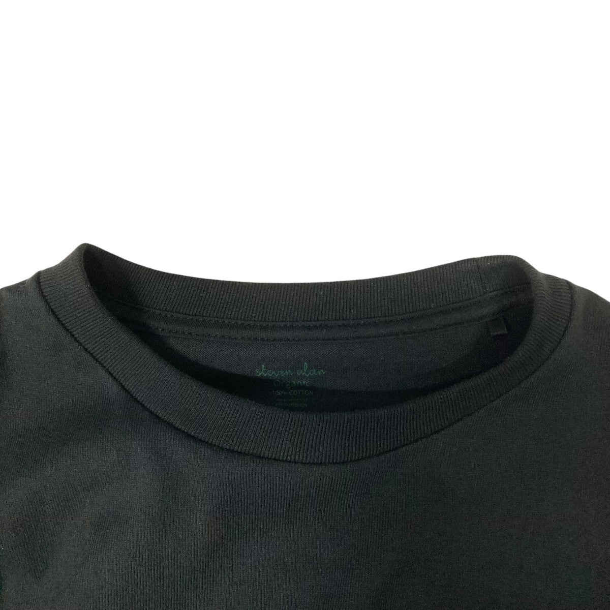 STEVEN ALAN オーガニックコットン ショートスリーブ T半袖カットソー8117-199-0470 古着・中古-5枚目のアイテム画像