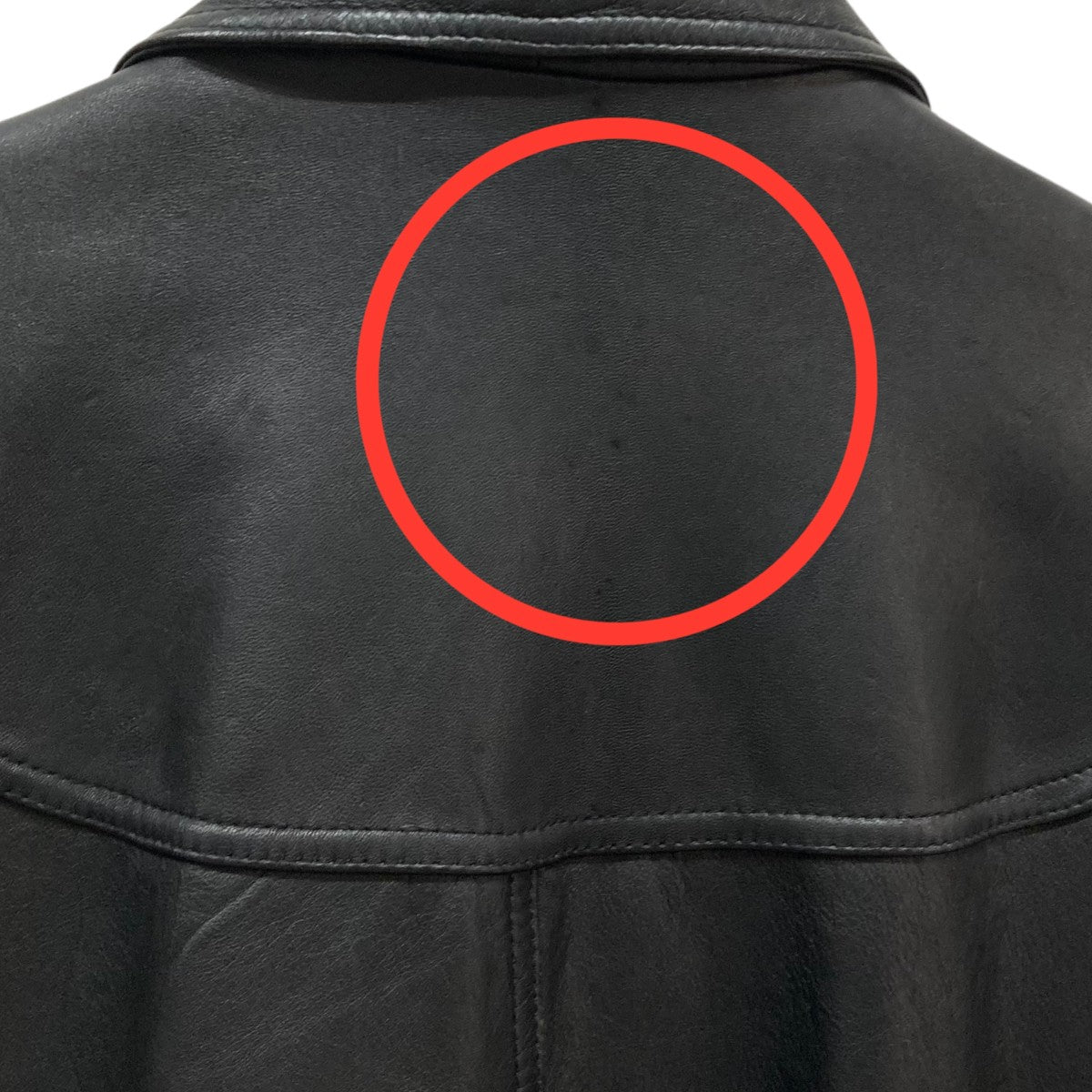 D'HOMME A HOMME(ドムアオム) レザージャケット ブラック サイズ L