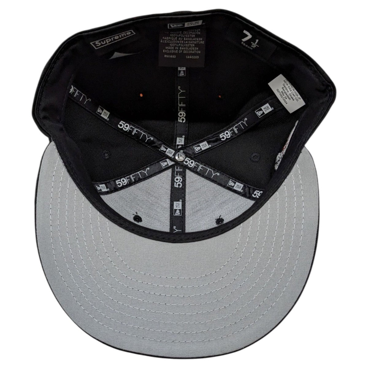 Supreme 59FIFTY キャップ Supreme×New Era S Logo 59FIFTYキャップ ブラック サイズ 7 1/2