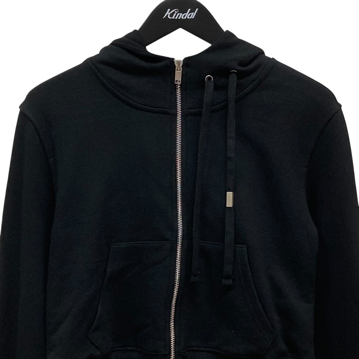 ナチェ NACHE ジップアップパーカー ショート丈 NACHE パーカー 「NACHE」SLIT TIE HOODIE ZIP-UP / 「ナチェ