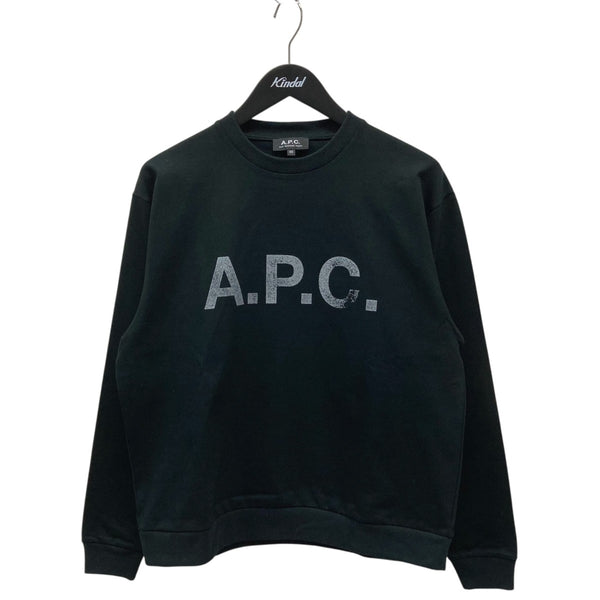 A．P．C．(アーペーセー) 別注 EDIFICE ロゴプリント スウェットライク