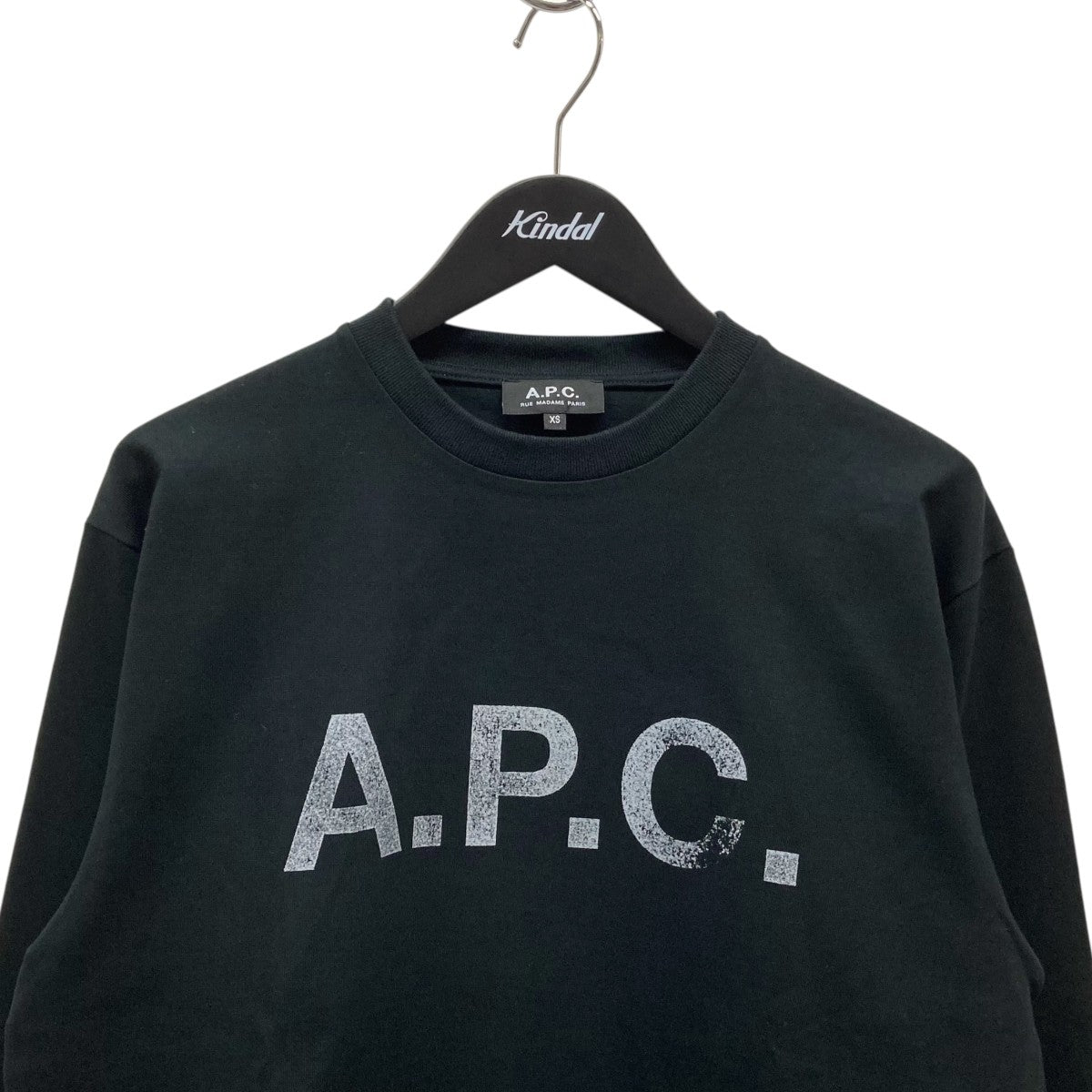 A．P．C．(アーペーセー) 別注 EDIFICE ロゴプリント スウェット