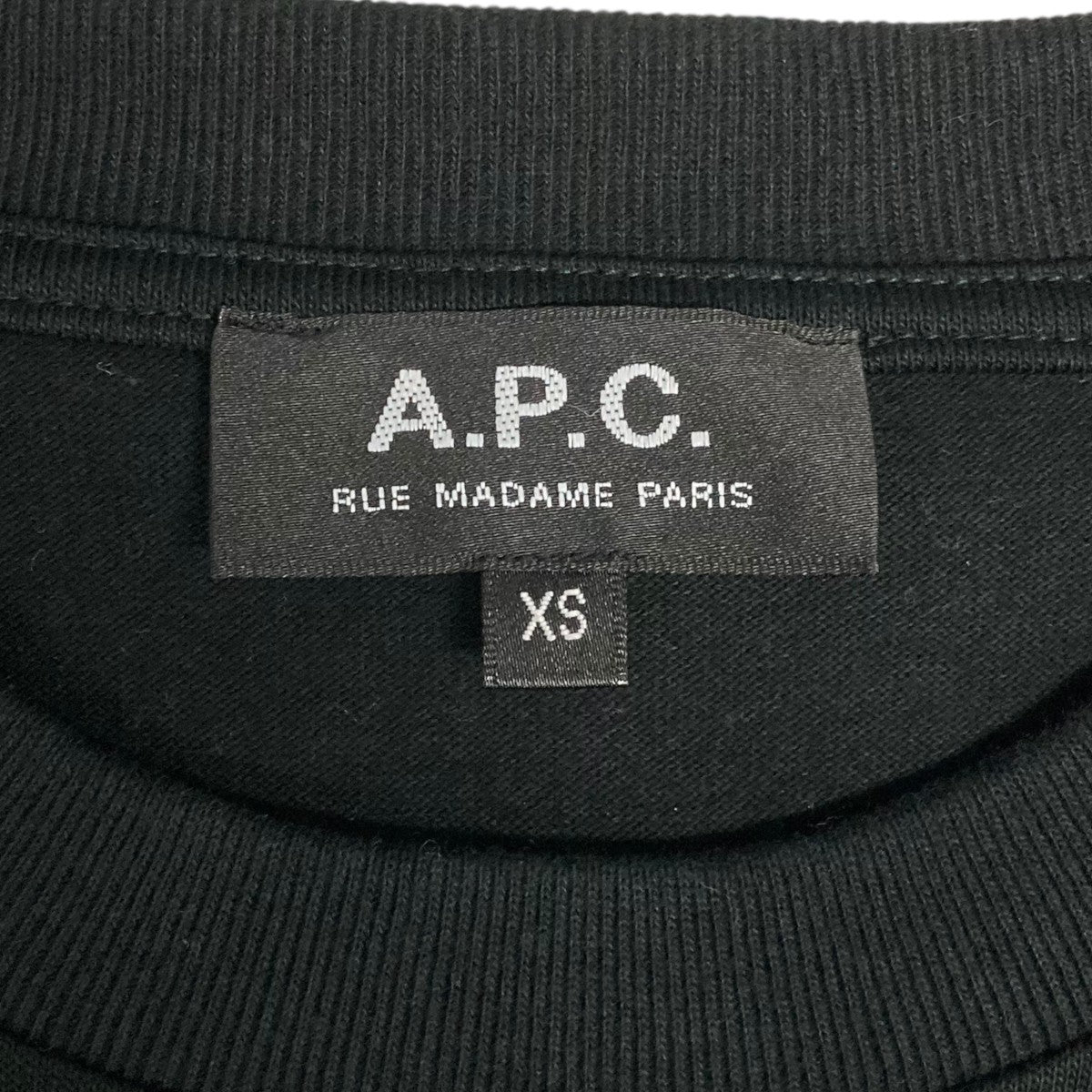 A．P．C．(アーペーセー) 別注 EDIFICE ロゴプリント スウェット