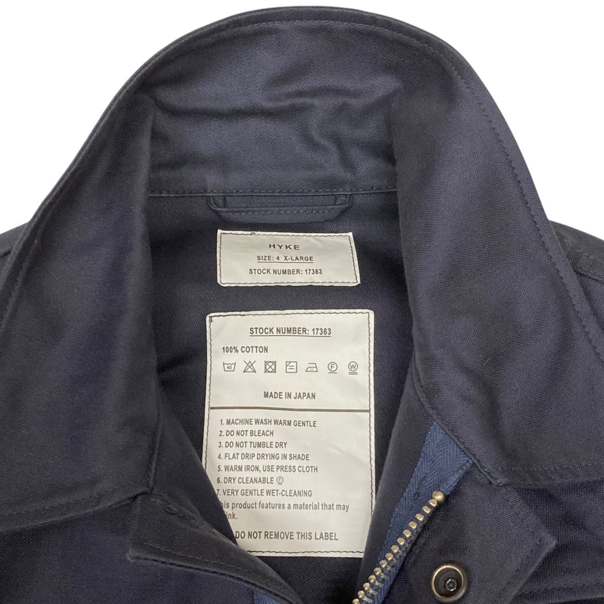 【美品】HYKE M-51 ミリタリージャケット ブルゾン M HYKE ハイク M-51 ミリタリージャケット フィールドジャケット