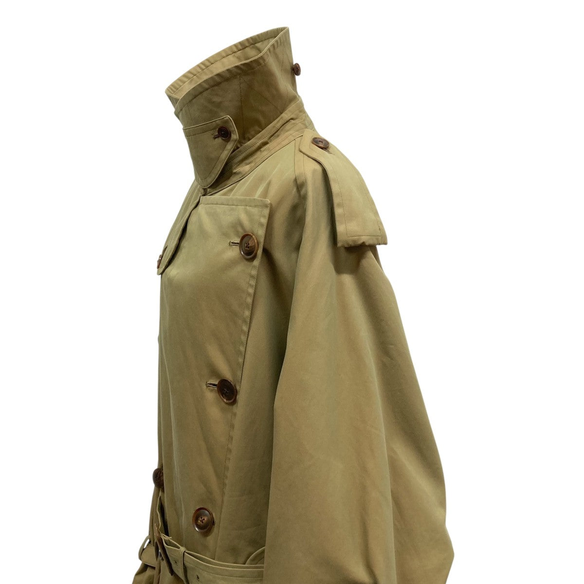 auralee 16AW FINX CHAMBRAYトレンチコート　サイズ4 AURALEE(オーラリー) FINX CHAMBRAY BIG TRENCH COATトレンチ