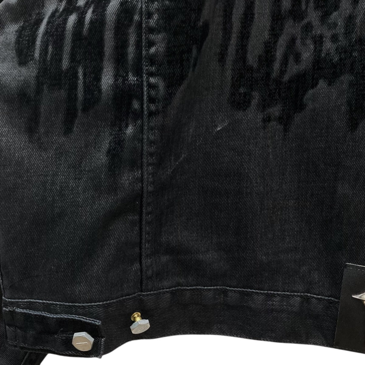 THUG CLUB(サグクラブ) 25SSBlood Lazered Denim Jacketデニム