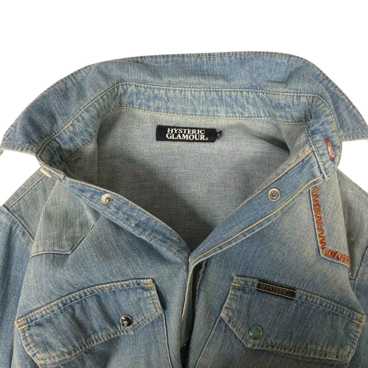 専用のページです。 ヒステリックグラマー、デニム、シャツ Hysteric Glamour(ヒステリックグラマー) デニムシャツ0213AH06