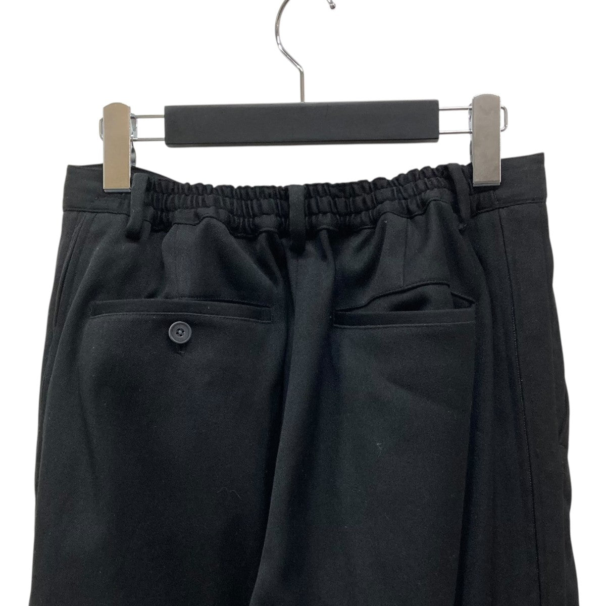 MAISON SPECIAL 黒スラックス Mサイズ MAISON SPECIAL スラックス パンツ Two Tuck Barrel Trousers