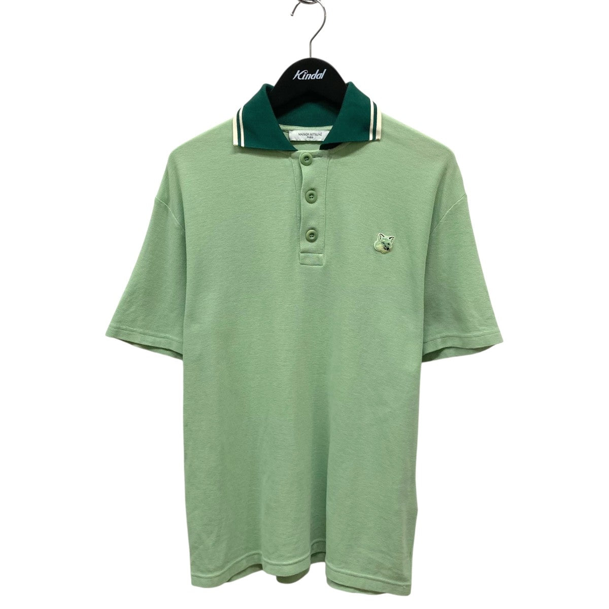 MAISON KITSUNE(メゾンキツネ) 半袖ポロシャツKM00209KJ0104