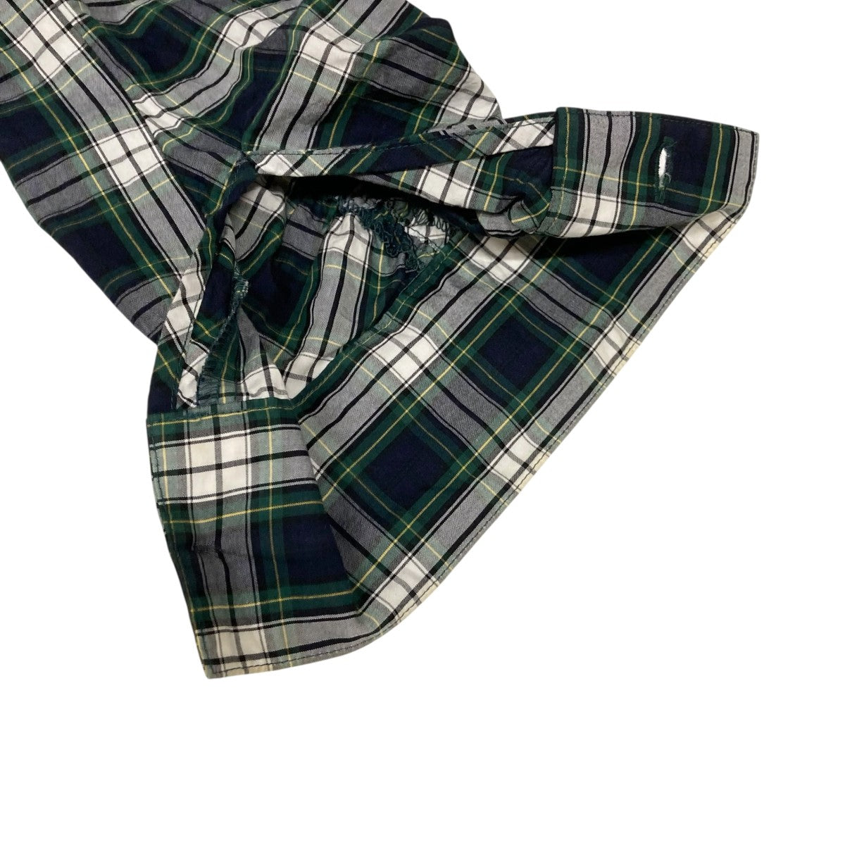 KIDILL(キディル) GATHERED SHIRTチェックシャツKL693 KL693