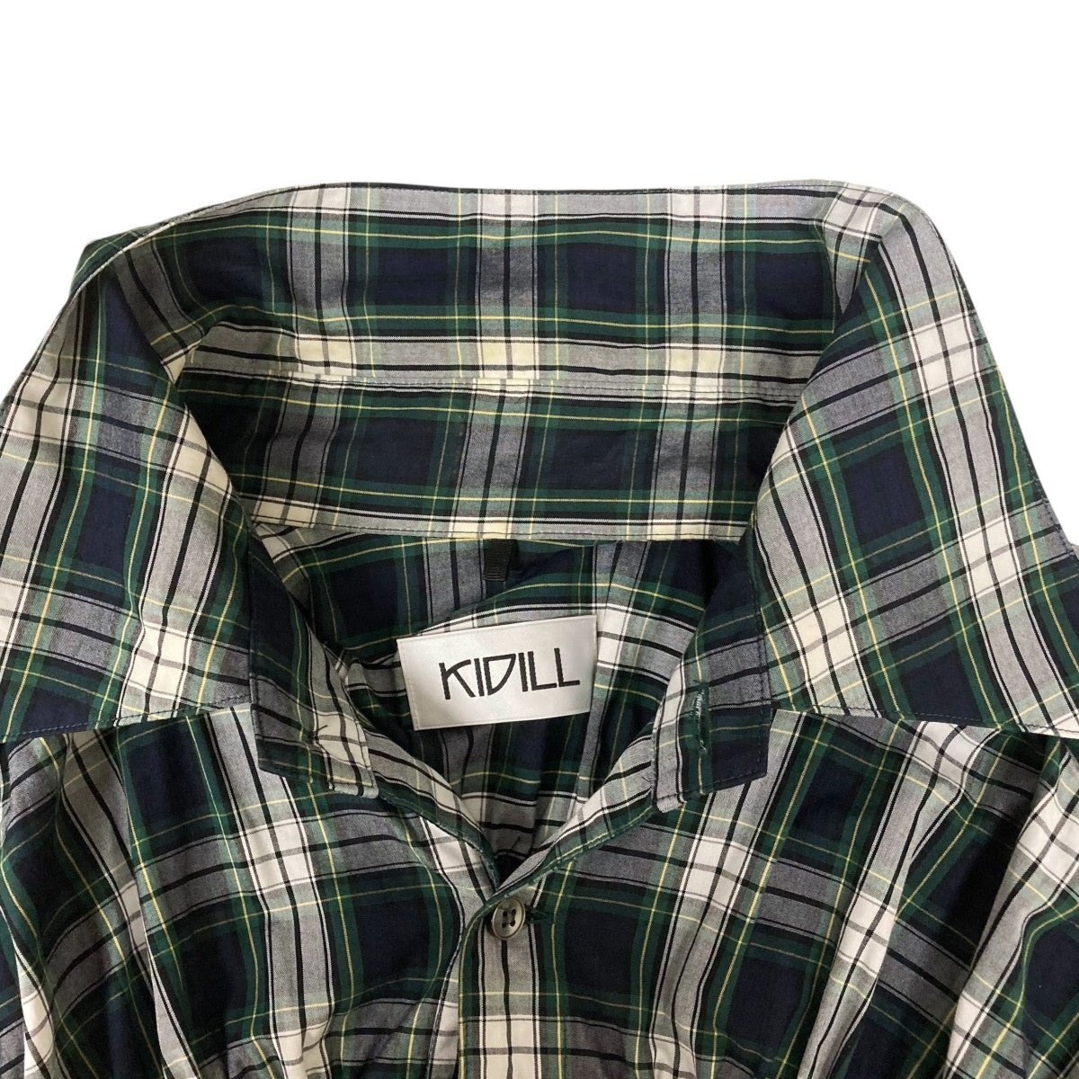 KIDILL ギャザード シャツ GATHERED SHIRT KIDILL - ギャザード シャツ - 