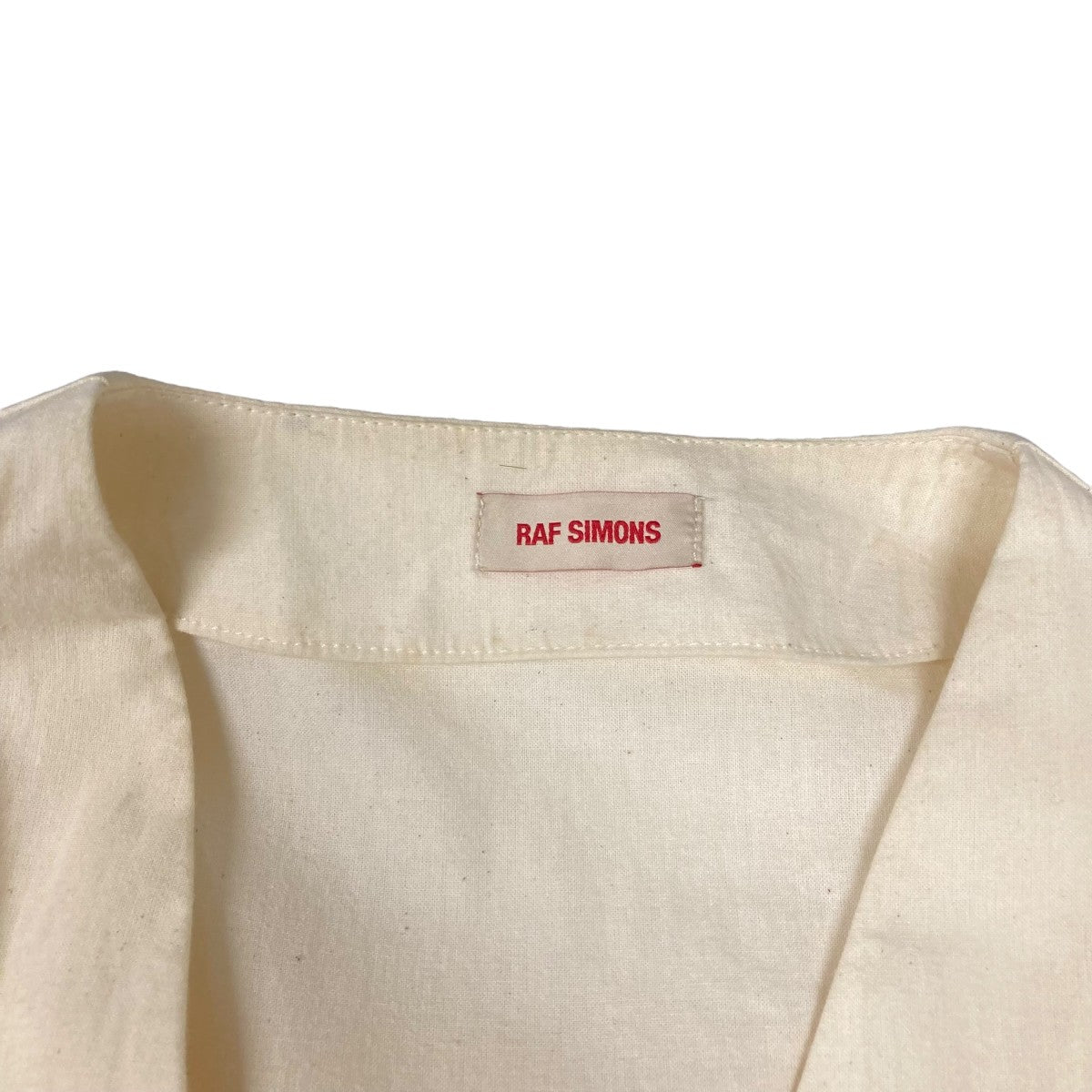 RAF SIMONS(ラフシモンズ) CLASSIC LABO COATノーカラーコート
