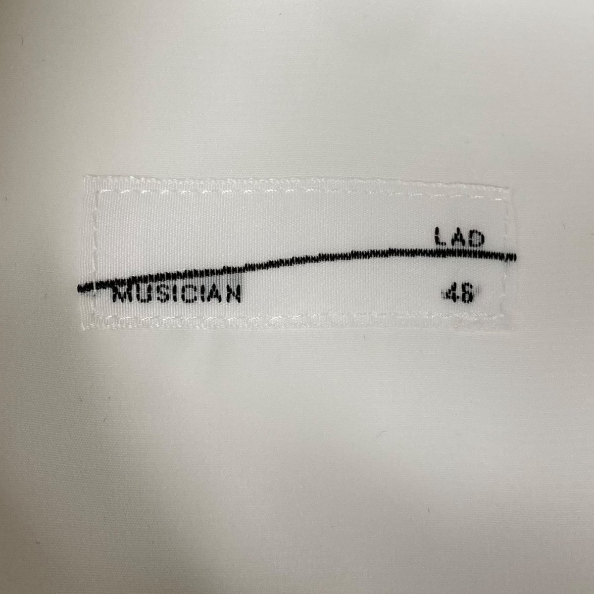 LAD MUSICIAN(ラッドミュージシャン) DIAGONAL BIG SHIRT長袖