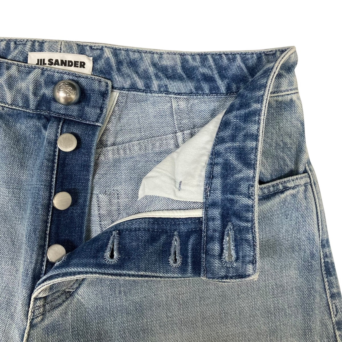 定価16.2万 新品 JIL SANDER ブリーチウォッシュ デニム パンツ 定価16.2万 新品 JIL SANDER ブリーチウォッシュ デニム パンツ Jil