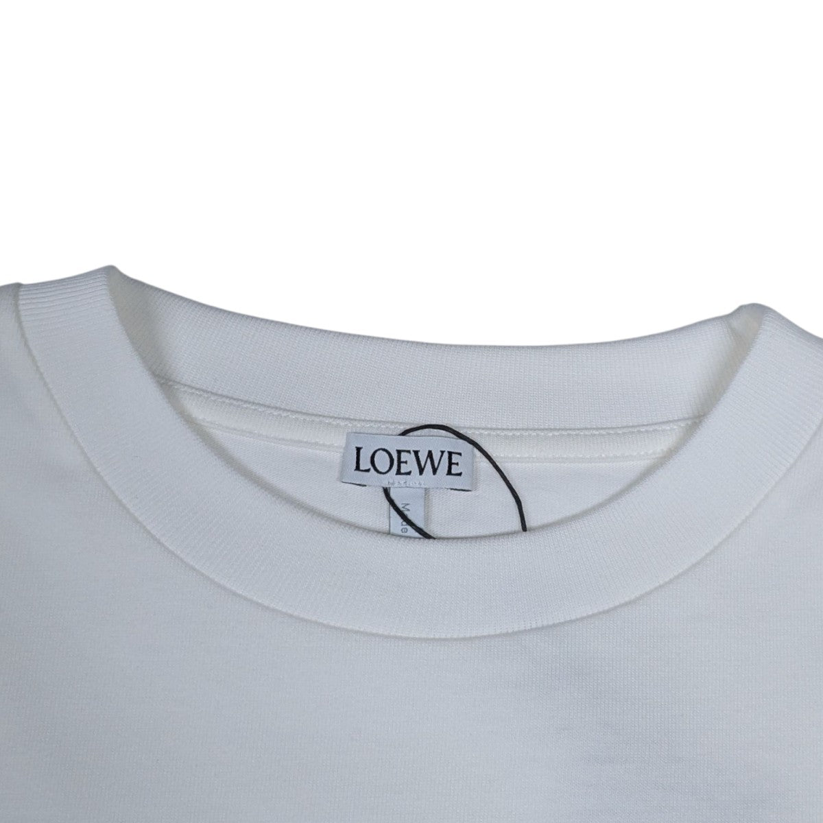 LOEWE(ロエベ) アナグラム刺繍ロゴTシャツ半袖Tシャツ1721935