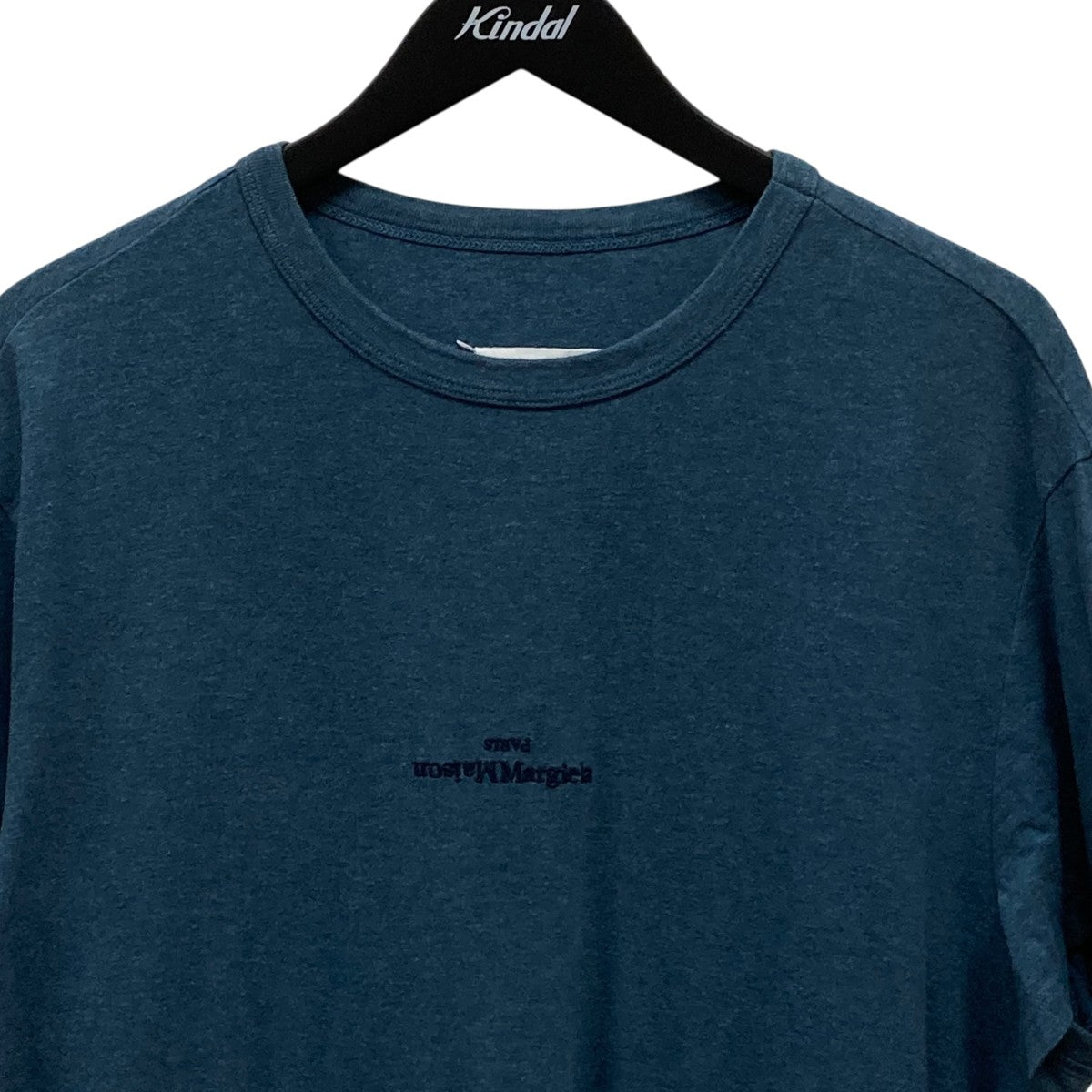 Maison Margiela コットンジャージメランジクルーネック半袖Tシャツ