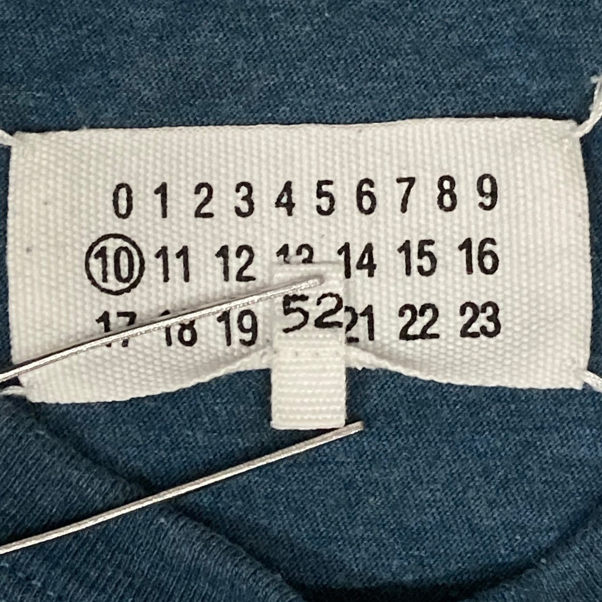 Maison Margiela コットンジャージメランジクルーネック半袖Tシャツ