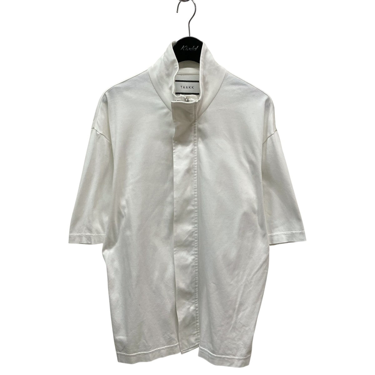 TAAKK HIGH NECK ZIP TEE半袖シャツTA21AW-JR031 古着・中古-1枚目のアイテム画像