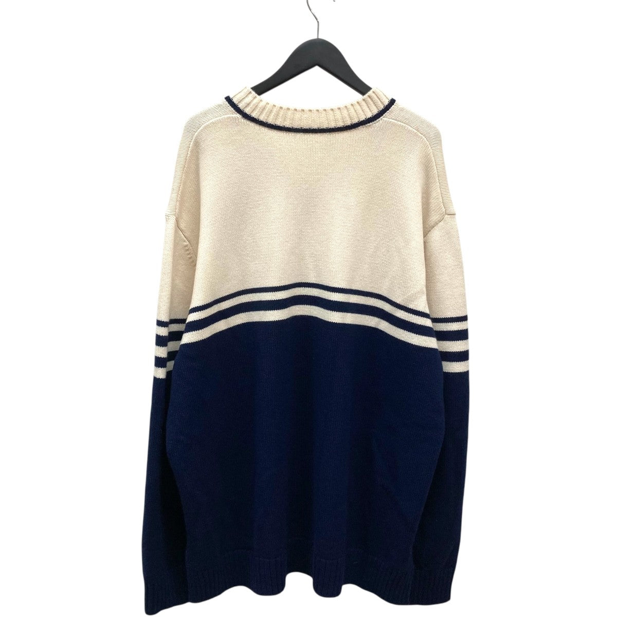 WALES BONNER(ウェールズボナー) MOTIF JUMPERセーター ネイビー