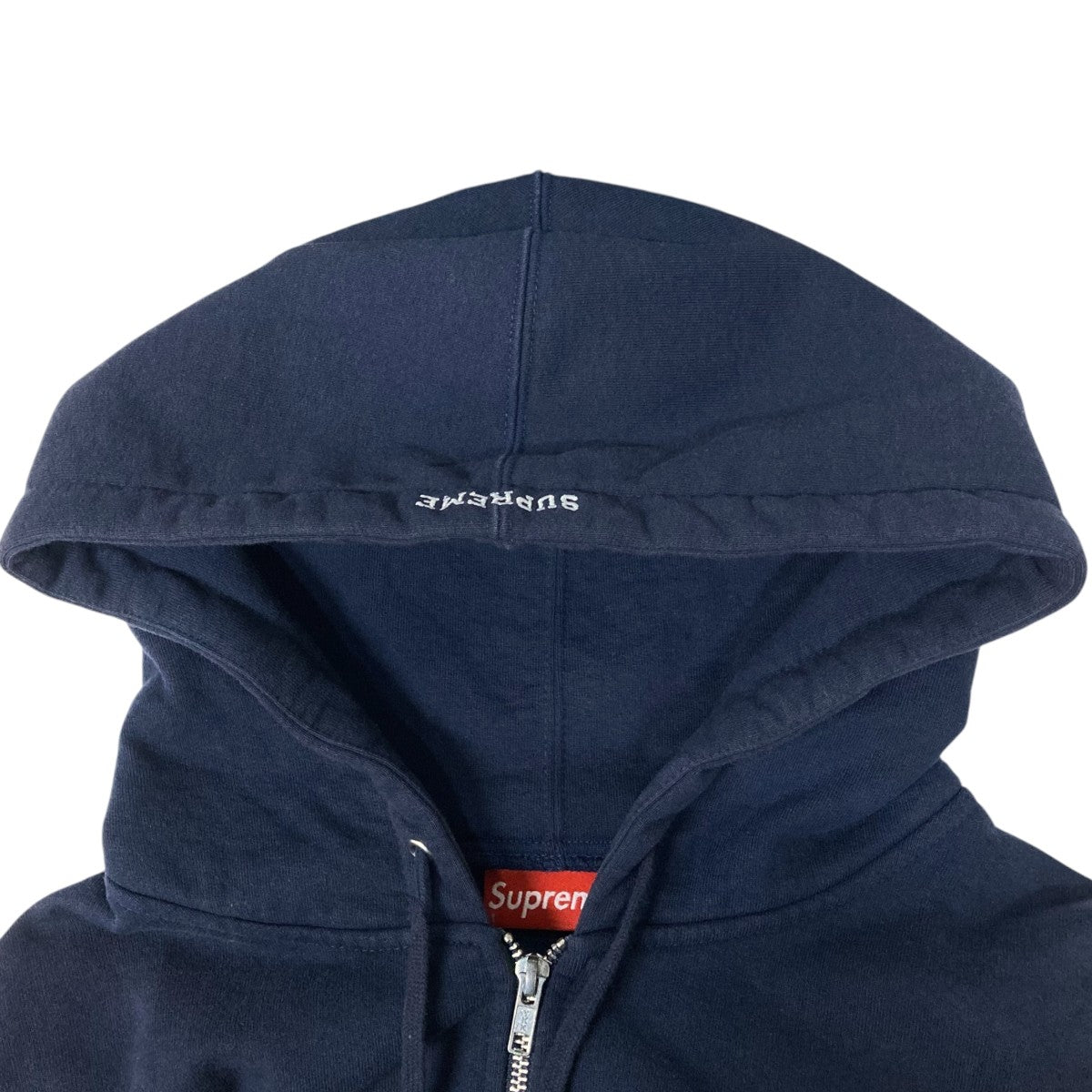 Supreme フルジップ パーカー ネイビーS Supreme(シュプリーム) S Logo Zip Up Hoodieジップパーカー