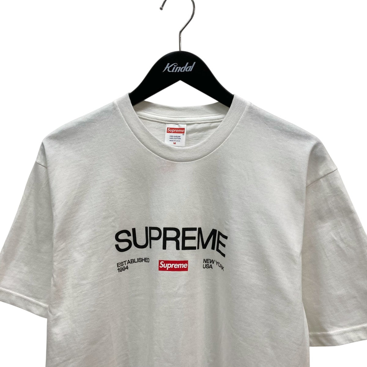 Supreme Tシャツ M ホワイト 1994年デザイン Supreme シュプリーム 21FW Est.1994 Tee エスタブリッシュ1994