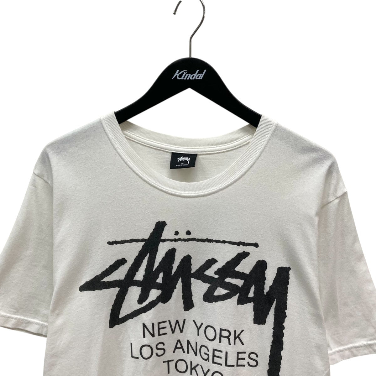 stussy(ステューシー) World Tour Tee半袖Tシャツ ホワイト