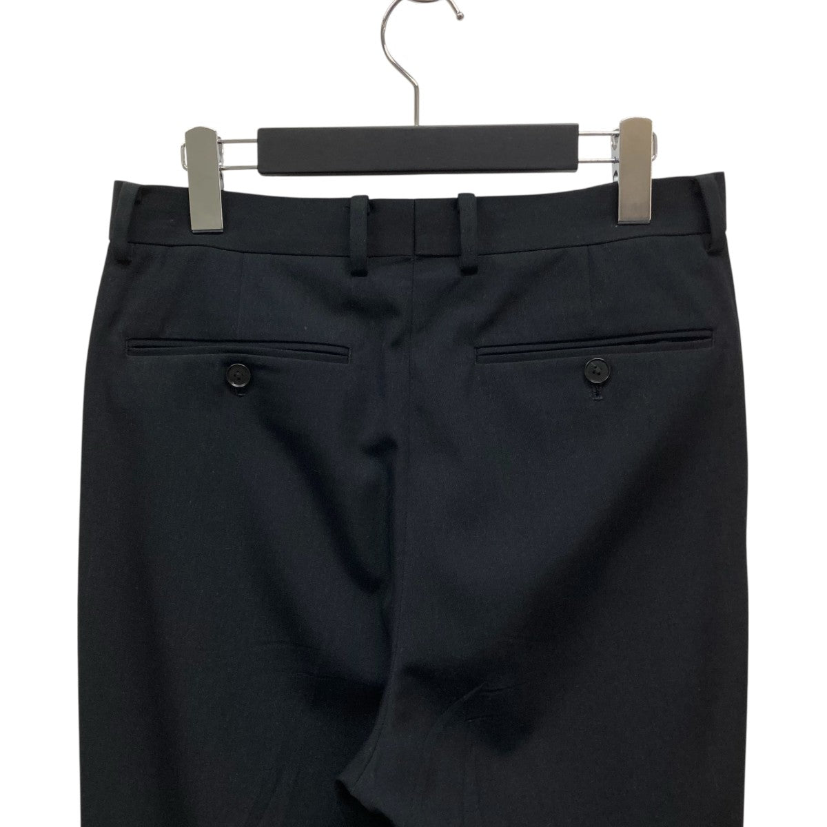 パンツ AURALEE WOOL MAX GABARDINE SLACK Black 4 AURALEE WOOL MAX GABARDINE SLACKS BLACK