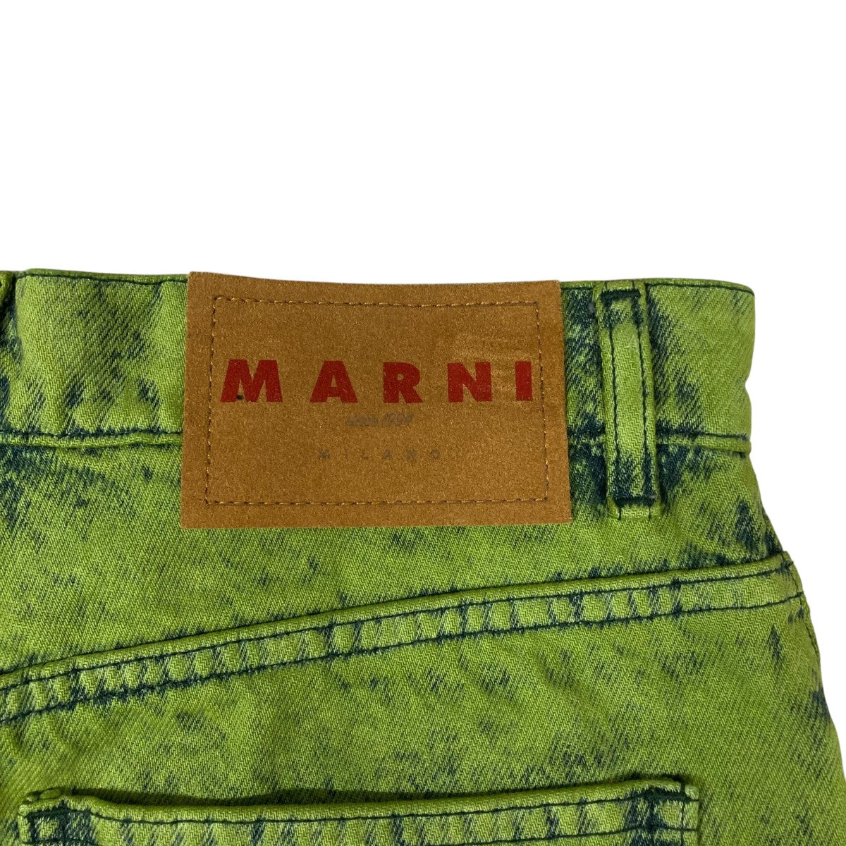 MARNI(マルニ) 24SSケミカルウォッシュ加工デニムパンツ