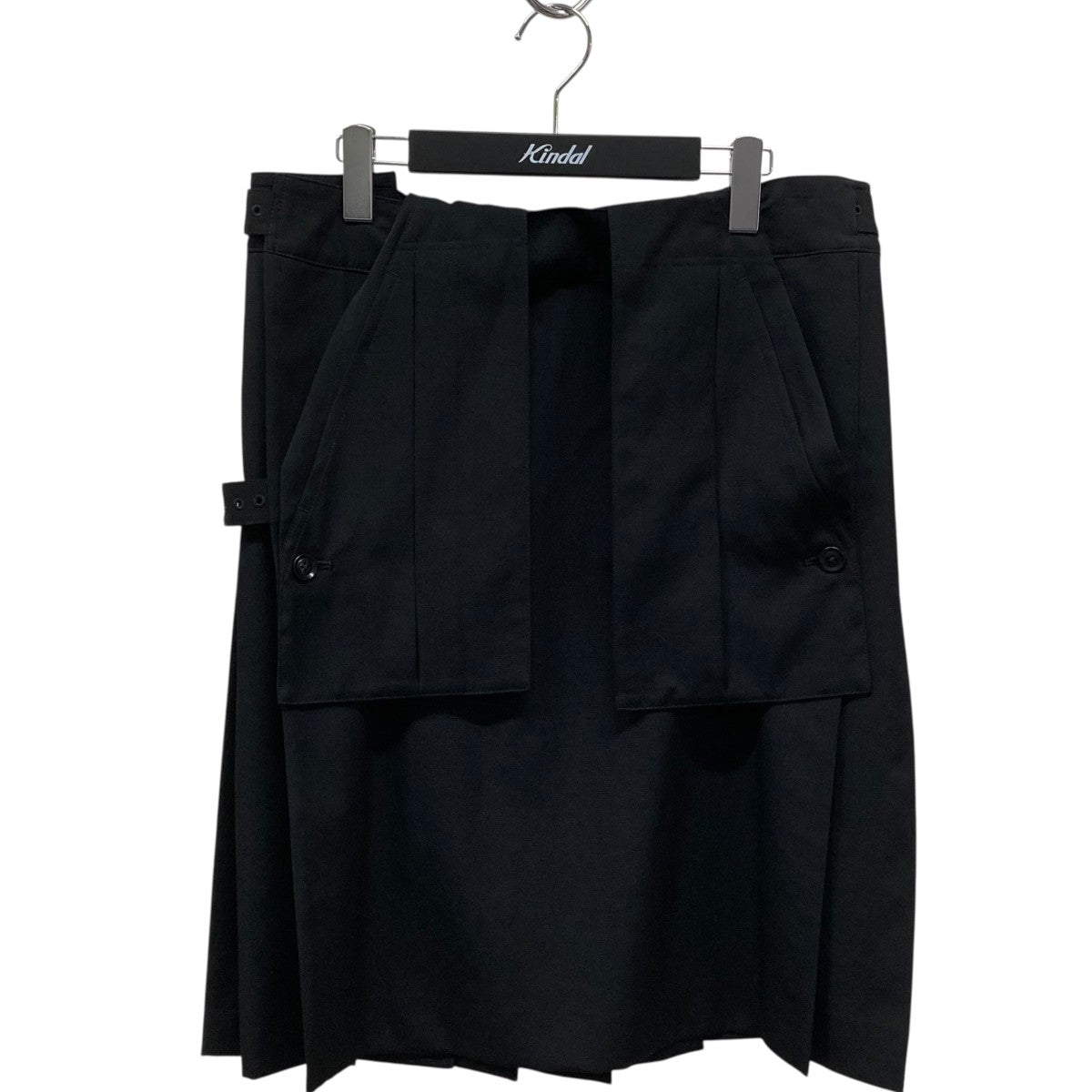 yohji yamamoto pour homme  プリーツラップスカート ヨウジヤマモト24年秋冬 ラップスカート | HUES 福岡セレクト
