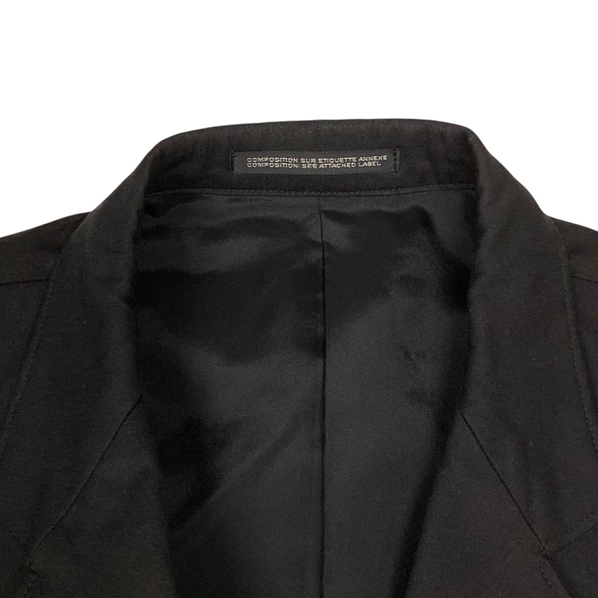 YOHJI YAMAMOTO HOMME 敗残兵期 ジャケット ヨウジ HH-J64-113 REPLICA 2008年 敗残兵期 復刻 鳩抜染 ジャケット