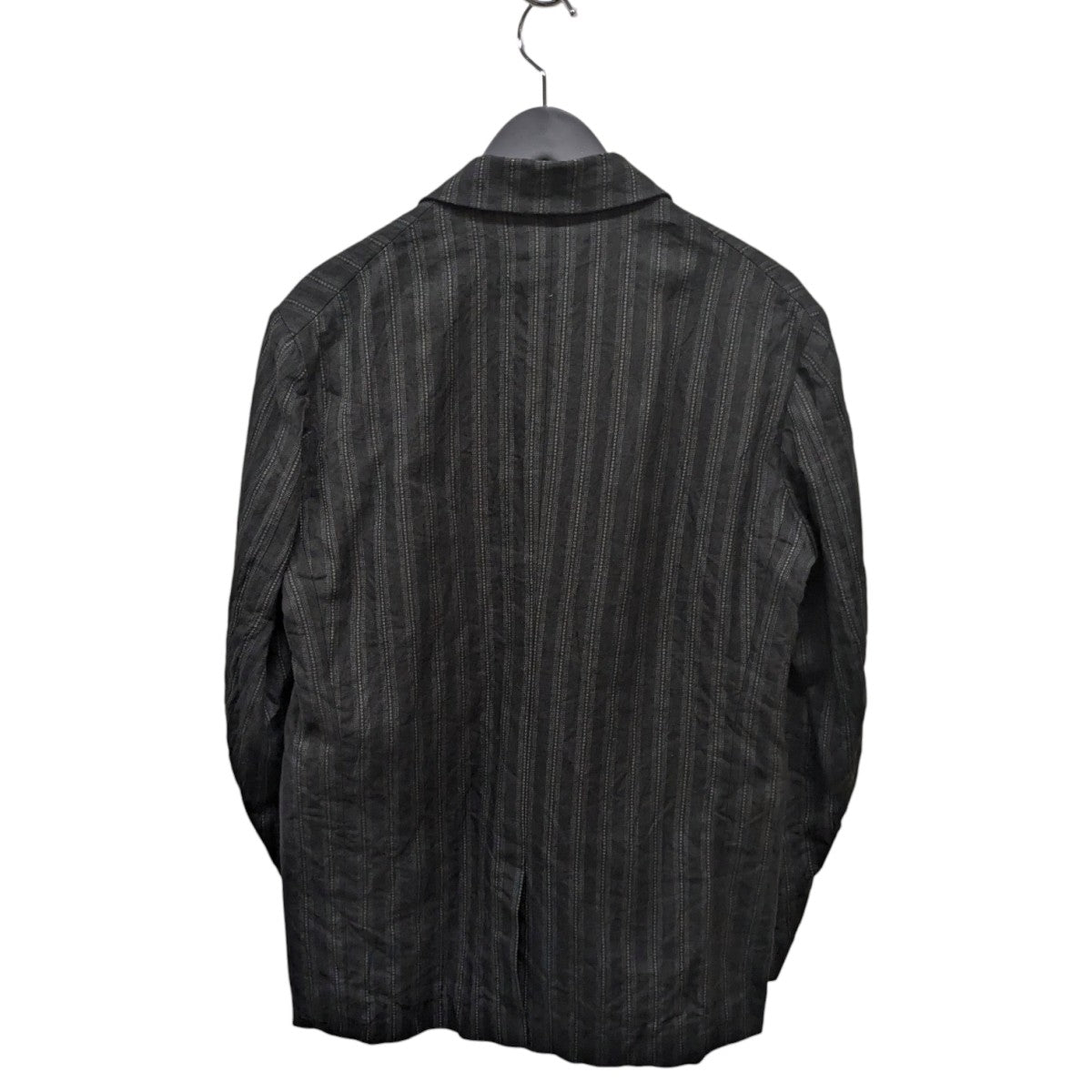 calmlence(カームレンス) テーラードジャケット ブラック×グレー