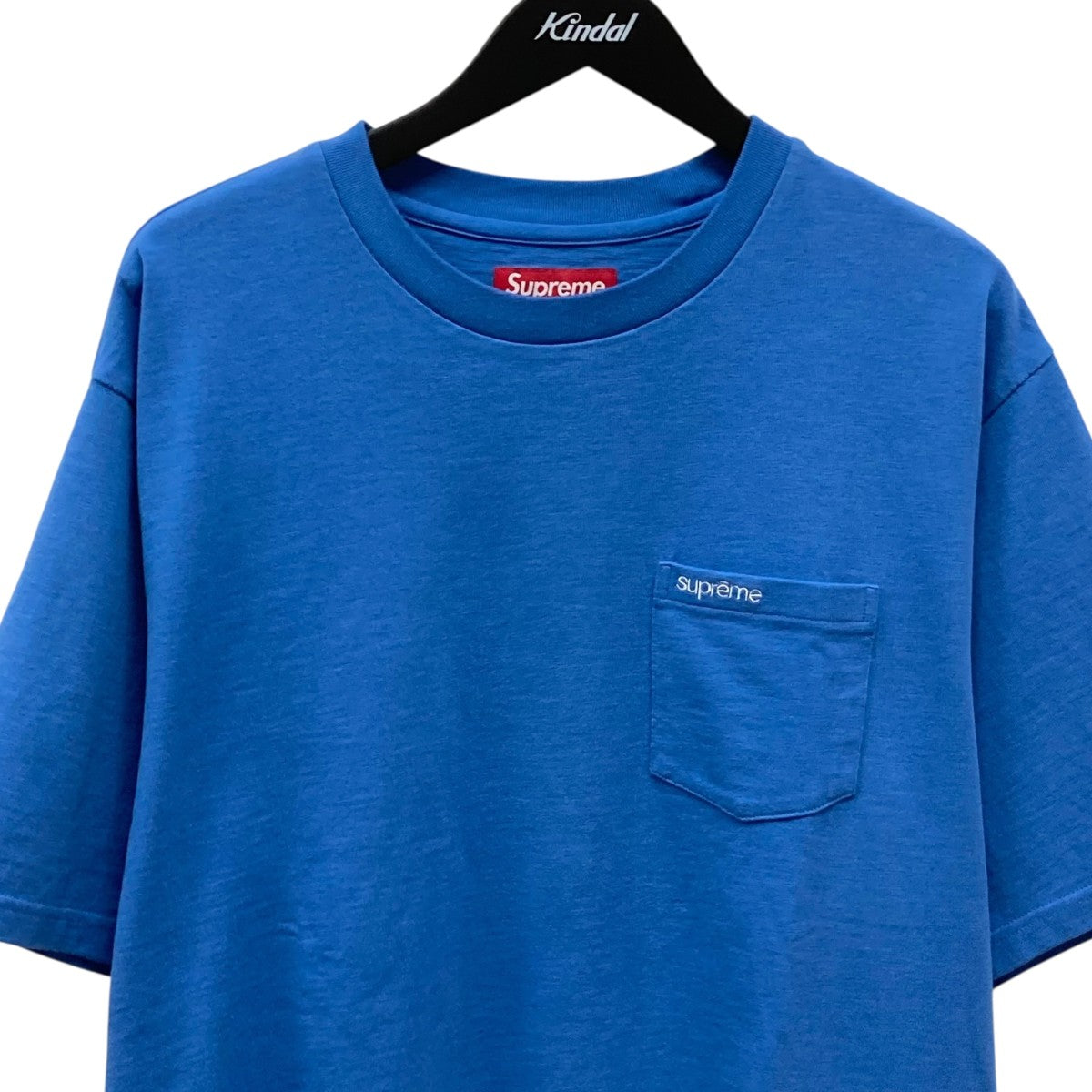 Supreme シュプリーム 半袖 シャツ カットソー 青 Sサイズ コットン Supreme(シュプリーム) 半袖カットソー ブルー サイズ L｜【公式