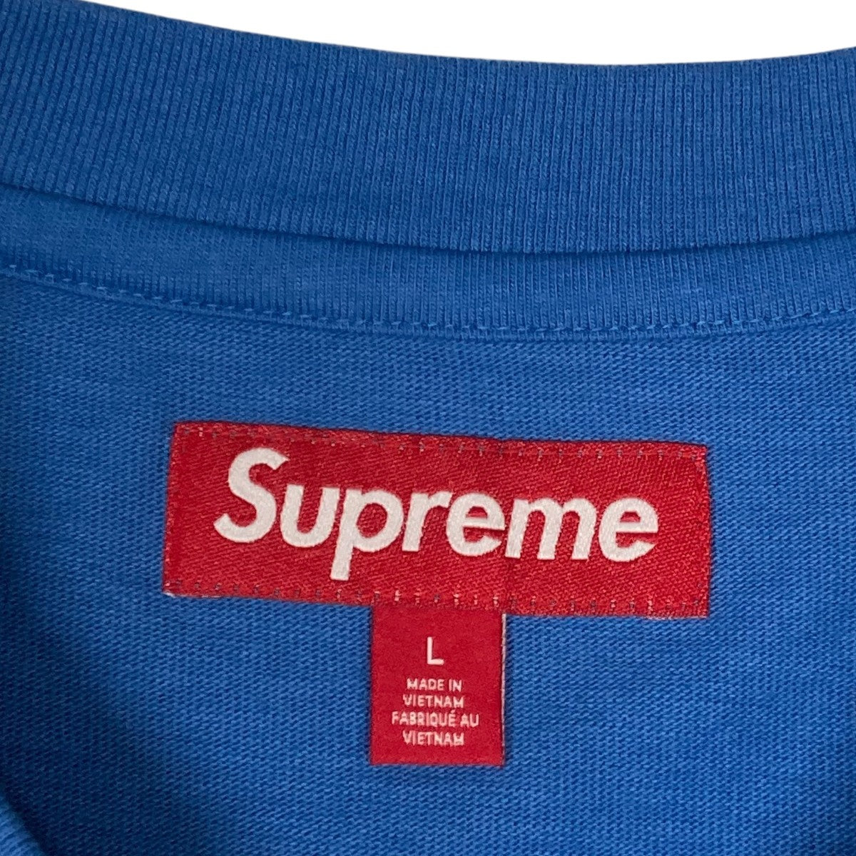 Supreme グラフィック フーディ 青 Supreme(シュプリーム) 半袖カットソー ブルー サイズ L｜【公式