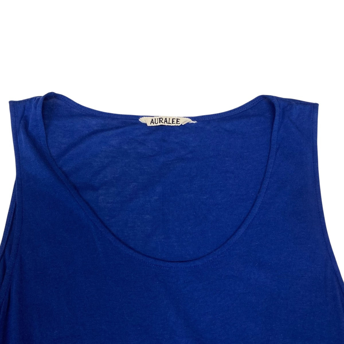 AURALEE(オーラリー) GIZA SUPER HIGH GAUGE SHEER RIB TANK