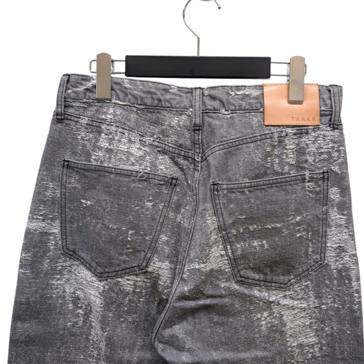 TAAKK / ボトム/1/コットン/GRY/TA24SS-PT078 TAAKK(ターク) REGULAR DENIM PANTSデニムパンツTA24SS-PT078 TA24SS