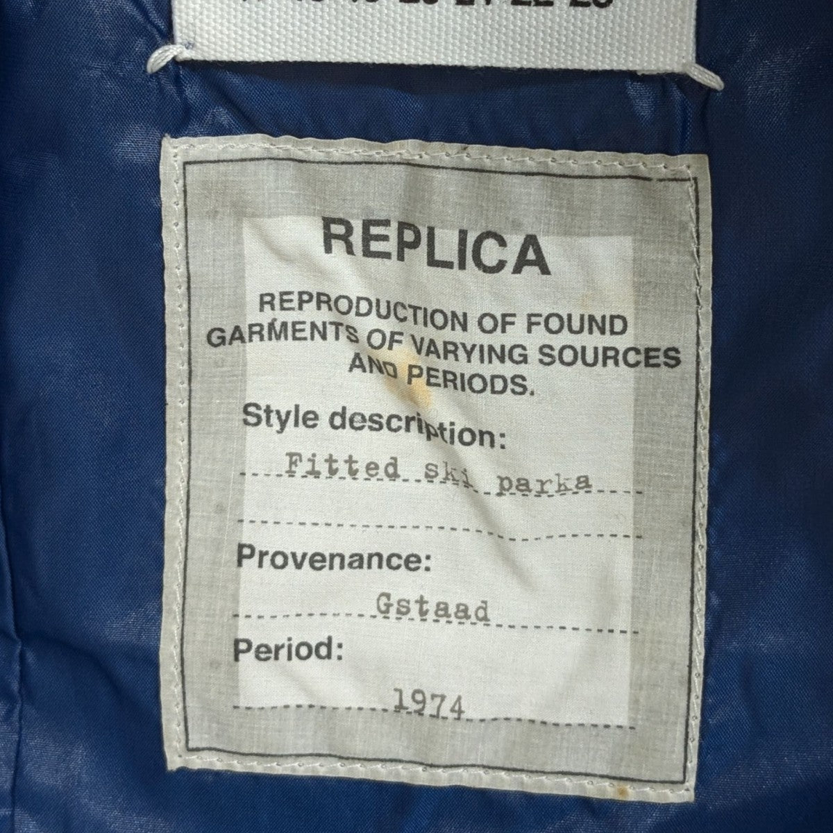 Maison Margiela 14 ここのえ期スキージャケット28 AM027 古着・中古-8枚目のアイテム画像