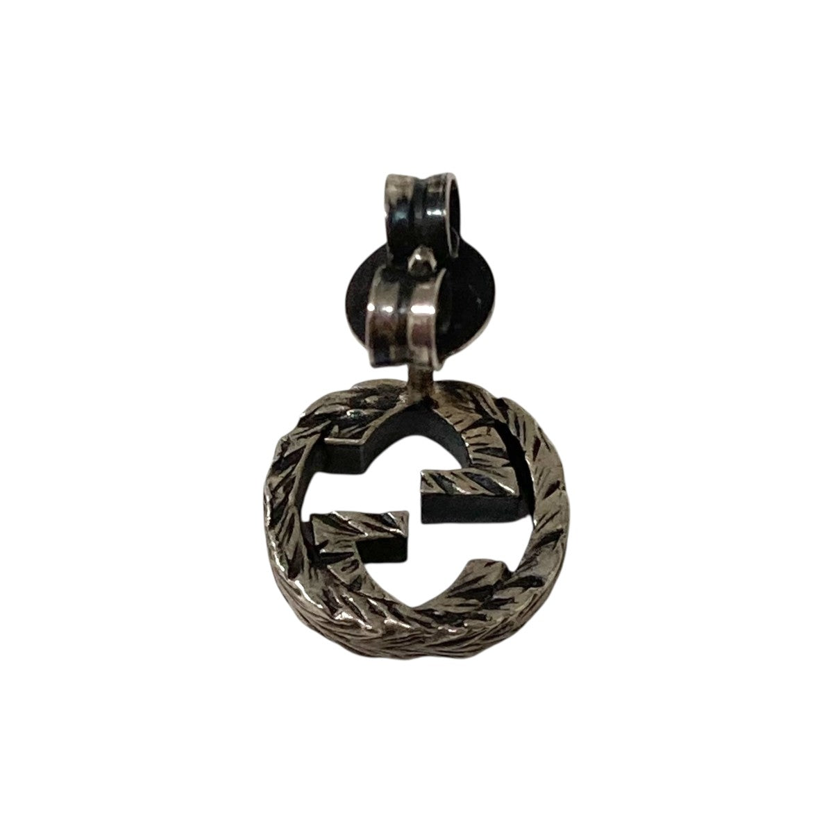 ⭐︎美品⭐︎ GUCCI ダイアゴナル インターロッキングG ピアス値下げ中！ ダイアゴナル インターロッキングG ピアス ・スターリング