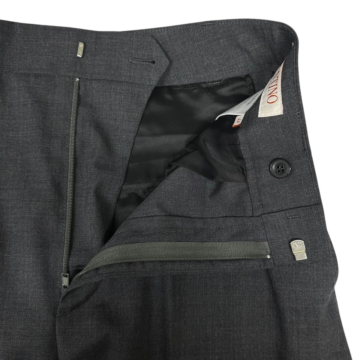 ⭐️超美品⭐️VAL valentino garavani グレー　パンツ　M VALENTINO(ヴァレンチノ) スラックス5V0RBI95AES 5V0RBI95AES