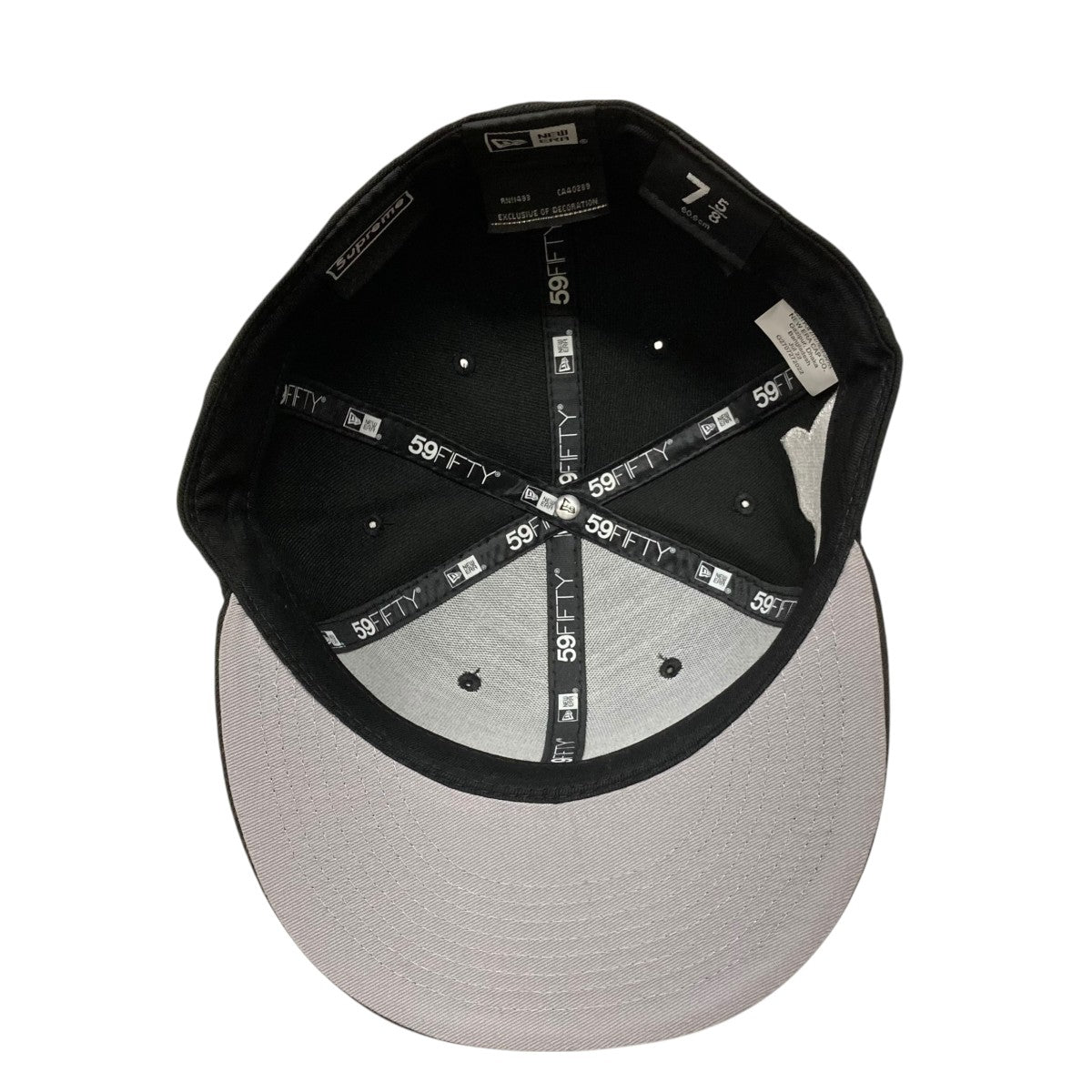 正規品 supreme キャップ ニューエラ マネーボックス 7 5/8 Supreme×New Era 22AW Money Box Logo New Eraマネー ボックス