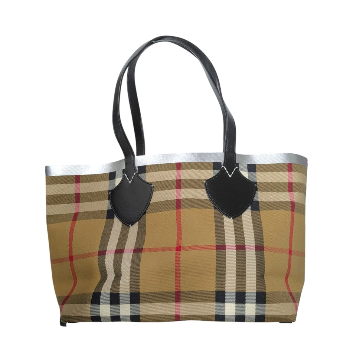 BURBERRY バーバリー トートバッグ リバーシブル ノバチェック レッド