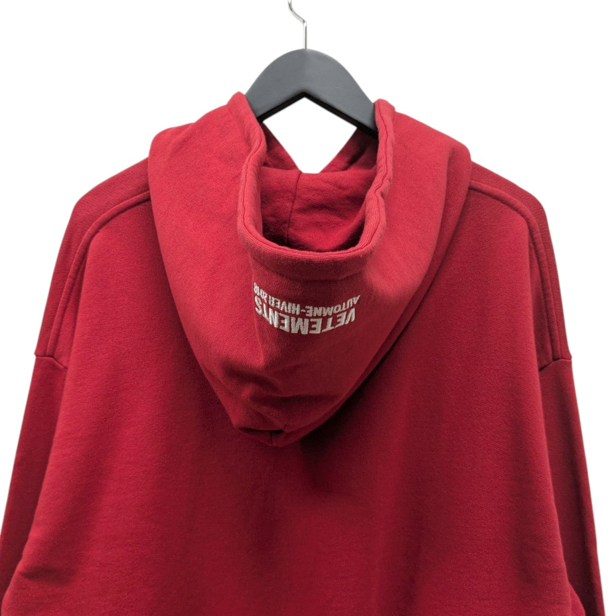 vetements TFD パーカー XS VETEMENTS LIMITED EDITION LOGO HOODIE (UE54HD220B BLACK