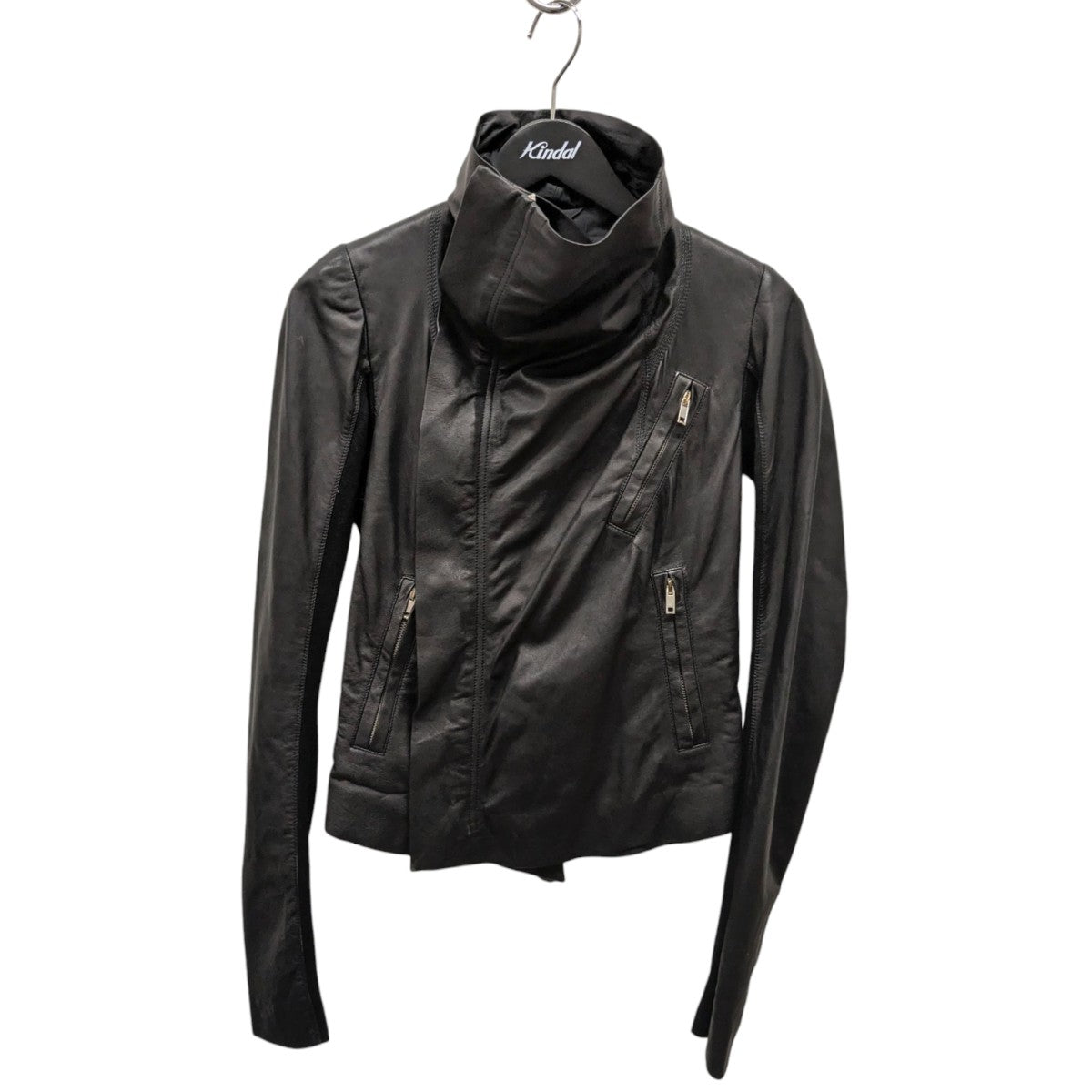 Rick Owens リックオーリエンス　レザー　ライダースジャケット RICK OWENS(リックオウエンス) レザージャケットRO 7713 RO 7713