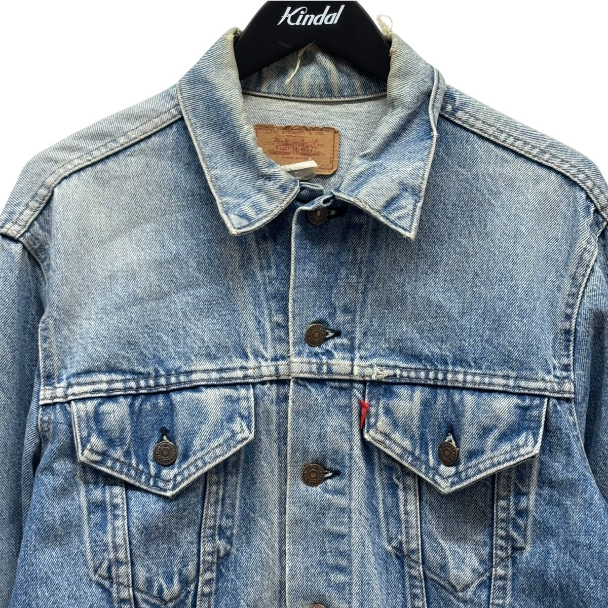 激レア　70's VINTAGE Levi's ペイズリー柄ジャケット Levi's リーバイス 60s-70s VINTAGE 70505 BIG-E ボタン裏刻印