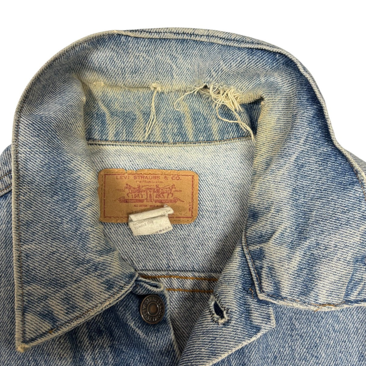 LEVI'S(リーバイス) 70S~80S 4TH USA製 ボタン裏522デニム